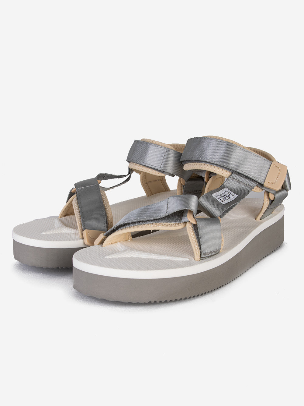 SUICOKE Sandali DEPA-2PO Grigio Urbanstaroma