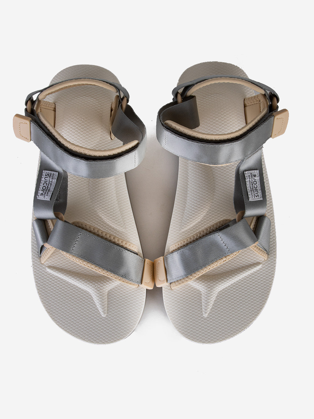 SUICOKE Sandali DEPA-2PO Grigio Urbanstaroma