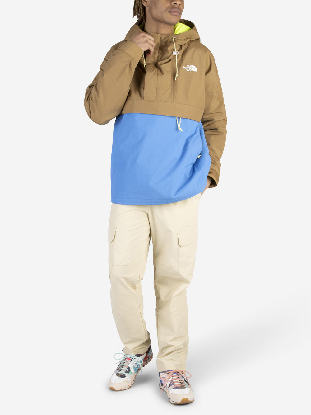 THE NORTH FACE Giacca '78 Low-Fi Hi-Tek Windjammer Marrone blu Urbanstaroma