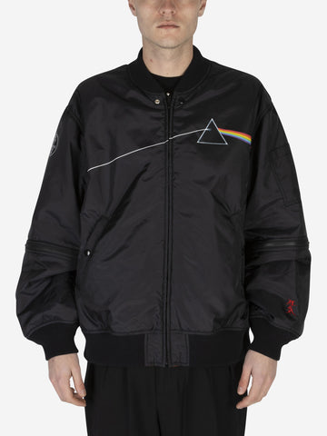 UNDERCOVER PINK FLOYD Giacca bomber "The Dark Side of The Moon" Nero