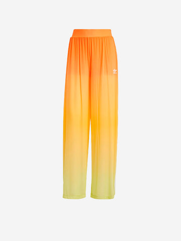 ADIDAS ORIGINALS Pantaloni in maglia wide leg arancioni arancione