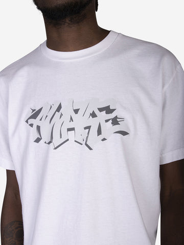 AWAKE NY T-shirt Graffiti Bianco