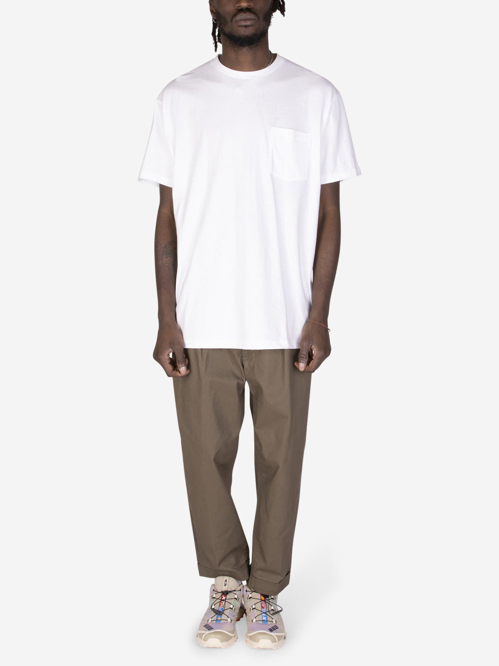 BEAMS PLUS 2 Pack Pocket T-shirt Bianco Urbanstaroma