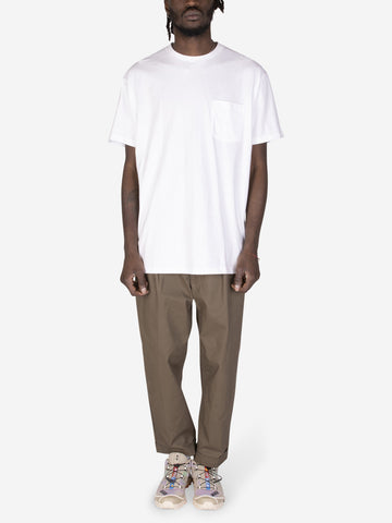 BEAMS PLUS 2 Pack Pocket T-shirt Bianco