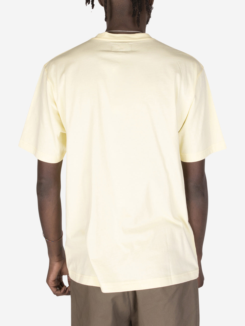 BEAMS PLUS T-shirt in cotone Giallo Urbanstaroma