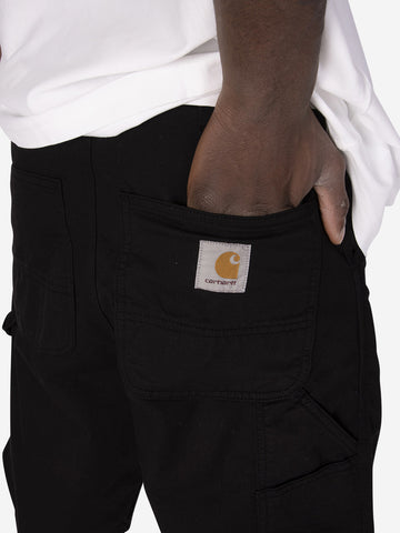 CARHARTT WIP Shorts Single Knee Nero