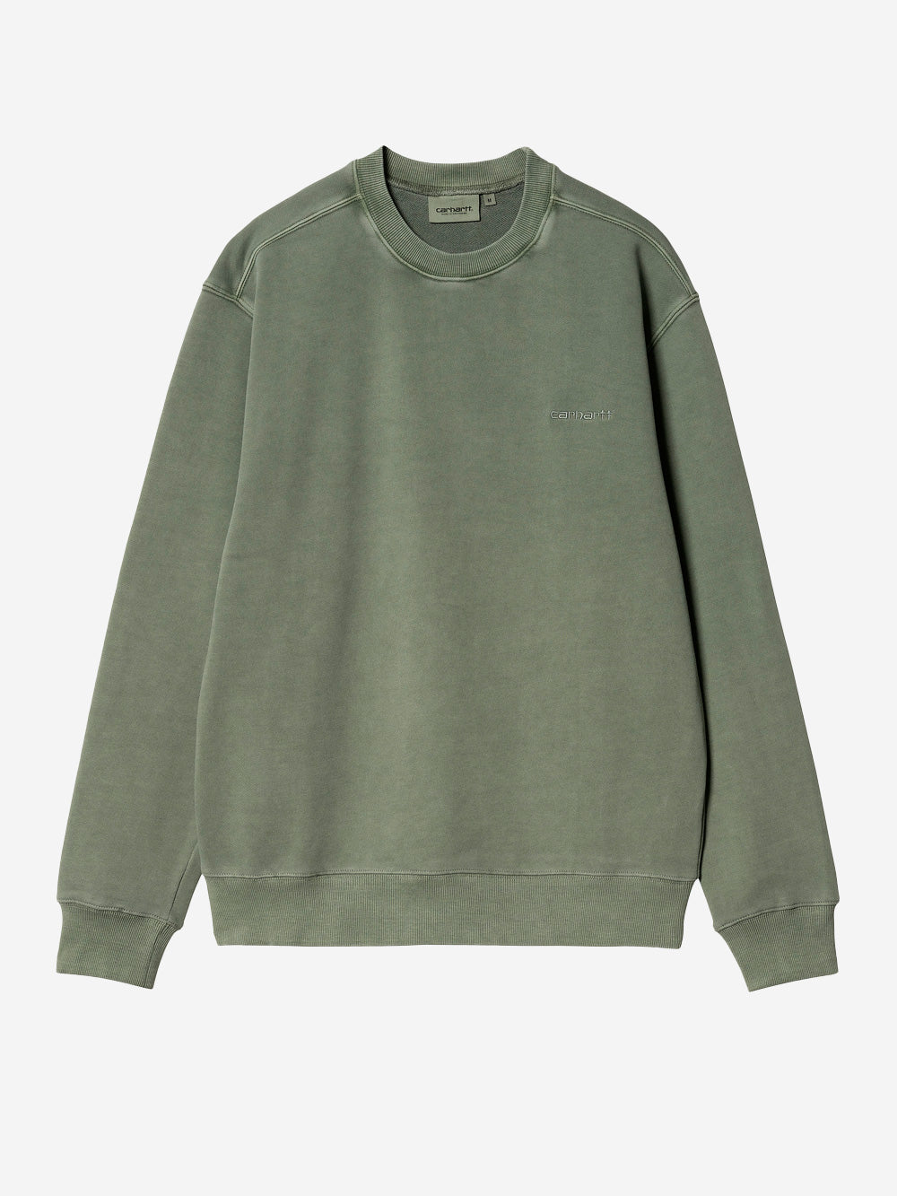 CARHARTT WIP Felpa Duster Script Verde Urbanstaroma