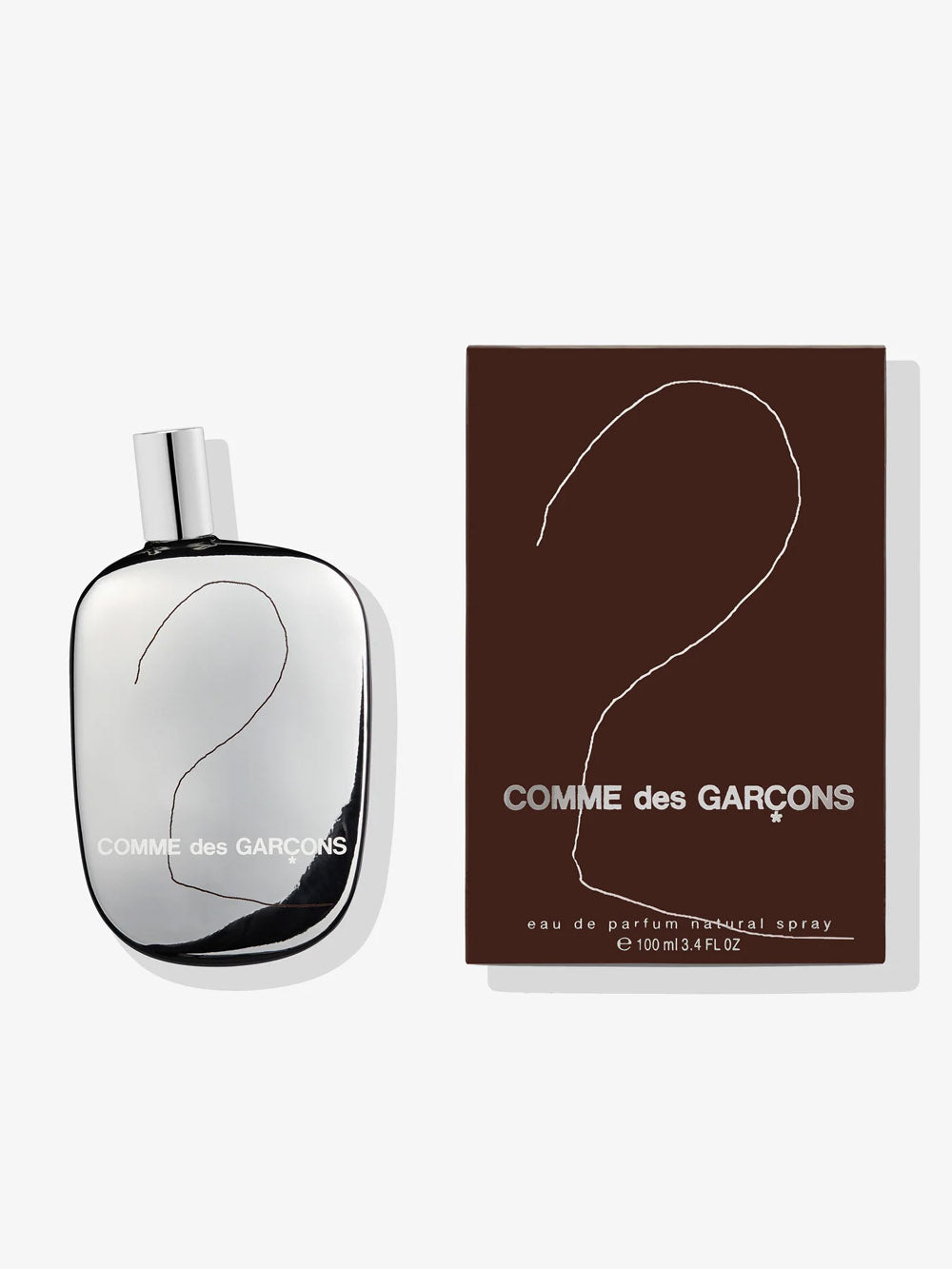 COMME DES GARCONS PARFUM CDG 2 Eau de Parfum 100 ml Silver Urbanstaroma