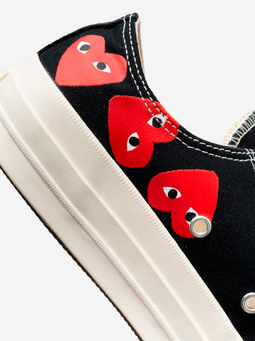 CDG PLAY x CONVERSE Multi Heart OX