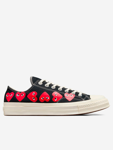 CDG PLAY x CONVERSE Multi Heart OX