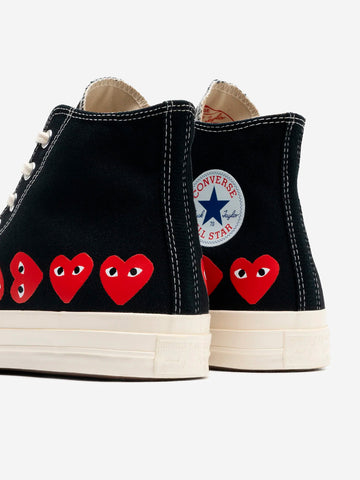 CDG PLAY x CONVERSE Multi Heart Alta