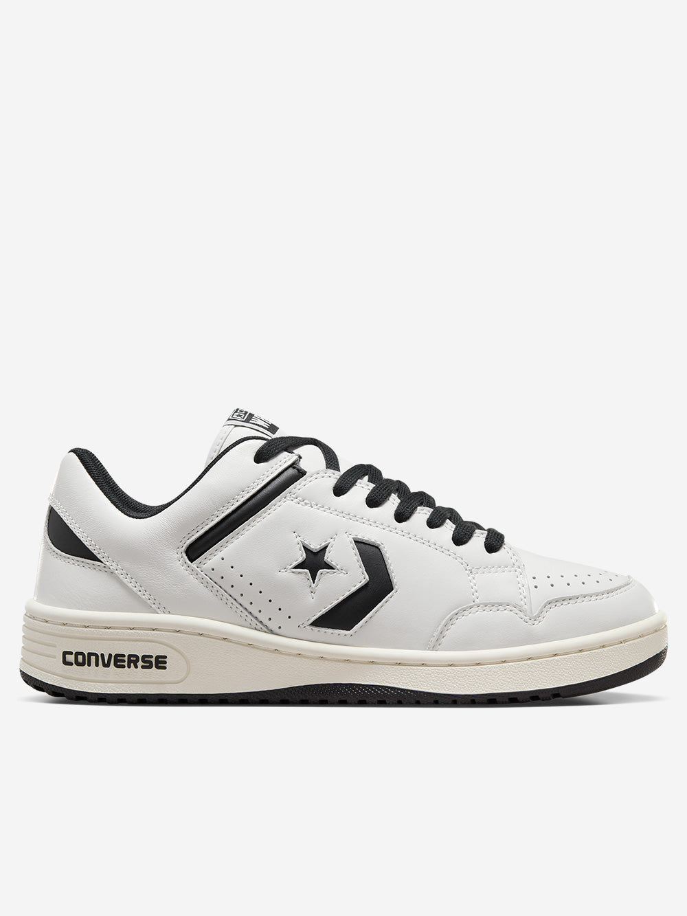 CONVERSE Weapon OX Vintage White Black Bianco nero Urbanstaroma