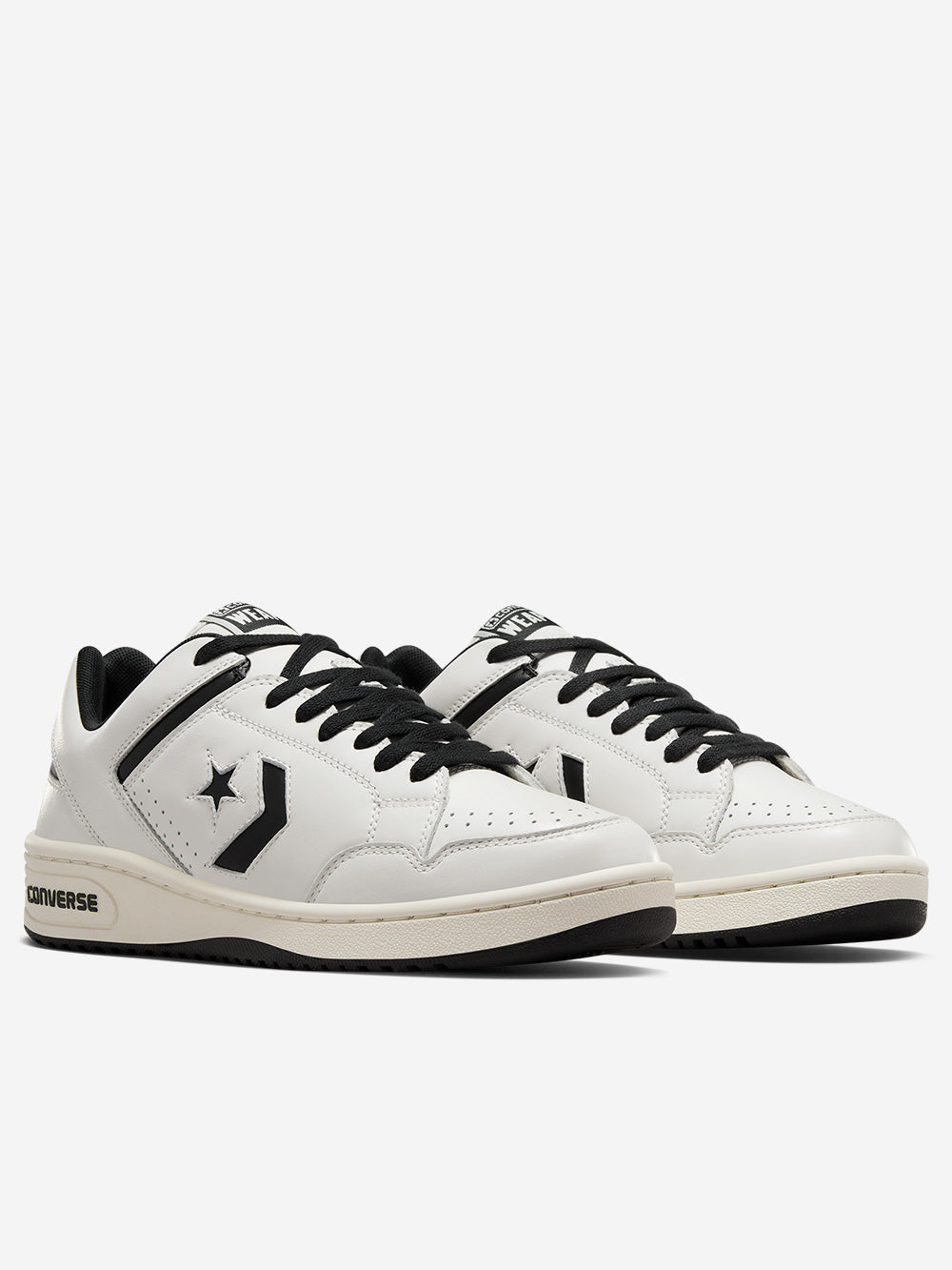 CONVERSE Weapon OX Vintage White Black Bianco nero Urbanstaroma