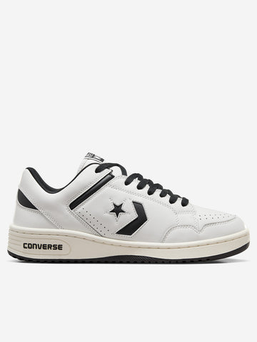 CONVERSE Weapon OX Vintage White Black Bianco nero