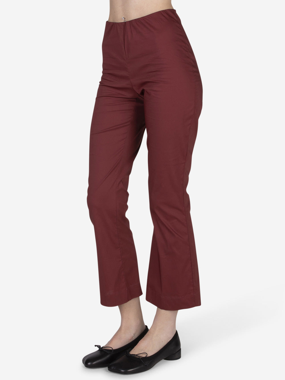 LIVIANA CONTI Pantalone in popeline stretch bronzo Bronzo Urbanstaroma