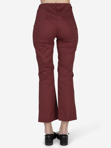 LIVIANA CONTI Pantalone in popeline stretch bronzo Bronzo