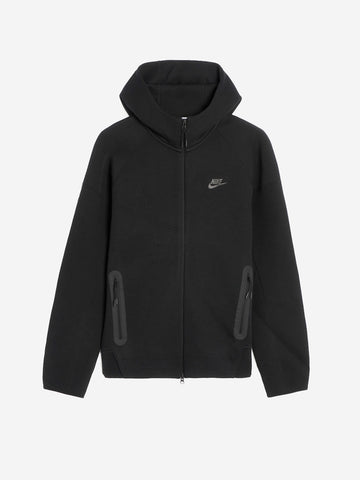 Sudadera Tech Fleece negra con cremallera