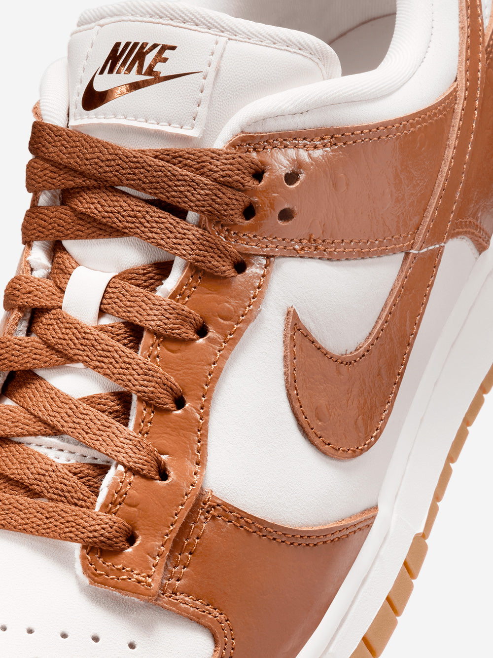 NIKE Dunk Low LX "Ale Brown Ostrich" Marrone Urbanstaroma