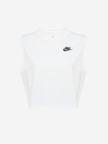 Top Nike Sportswear Club bianco