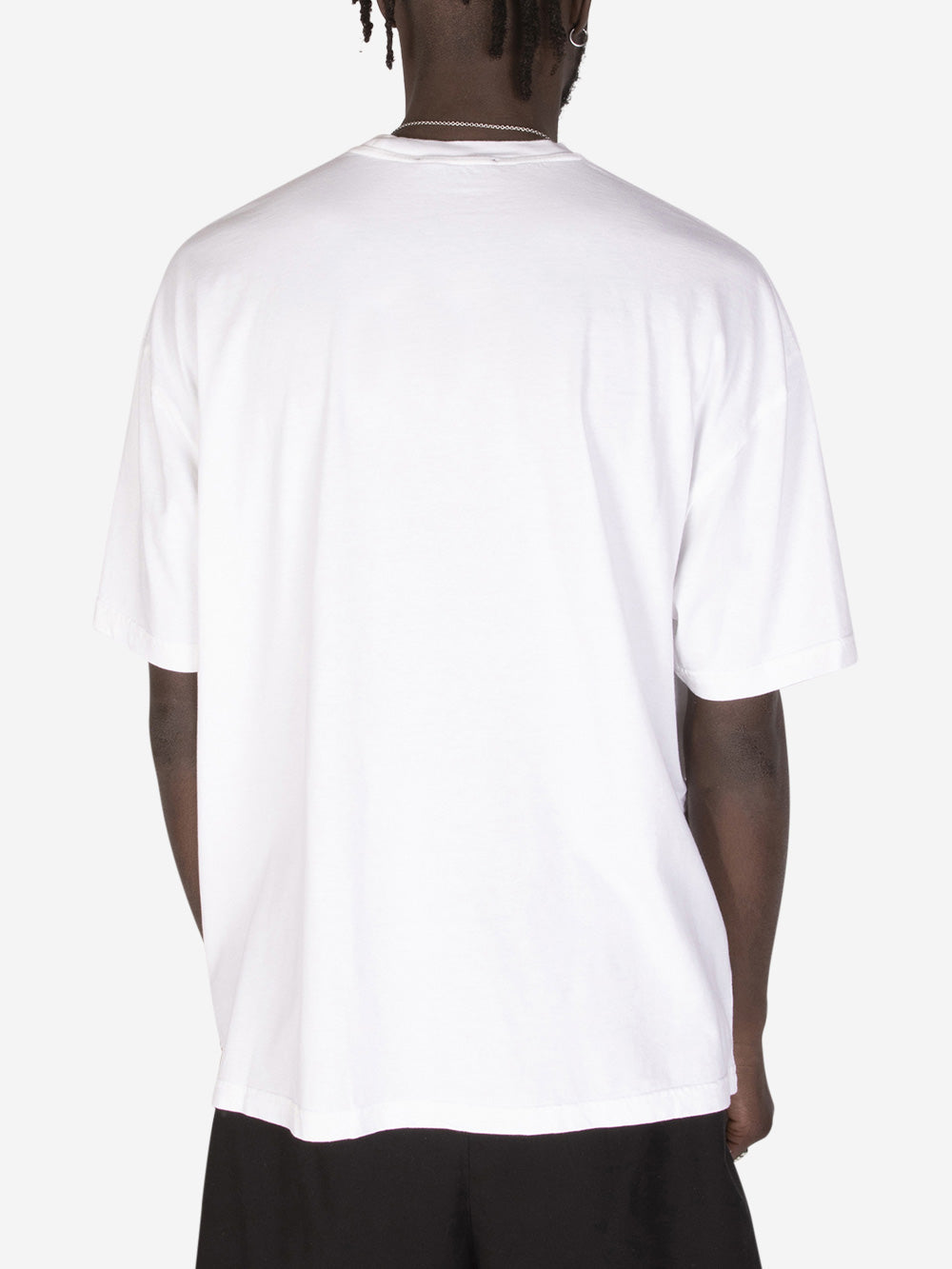 NON T-shirt bianca Over Bianco Urbanstaroma