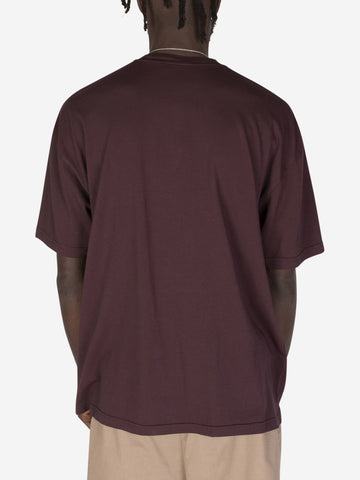 T-shirt Bordeaux Over