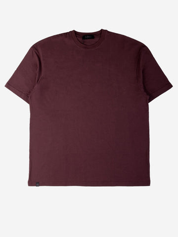 T-shirt Bordeaux Over