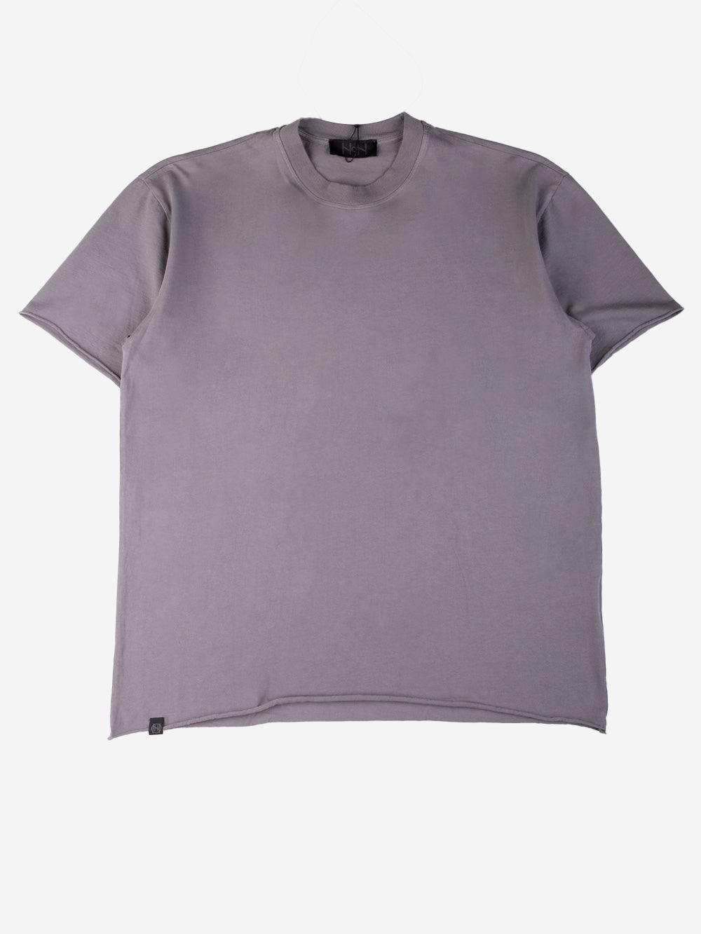 NON T-shirt taglio vivo grigia Grigio Urbanstaroma