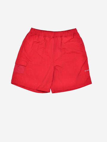 Short rouge de peintre