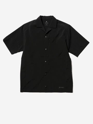 SNOW PEAK Camicia a maniche corte Nero