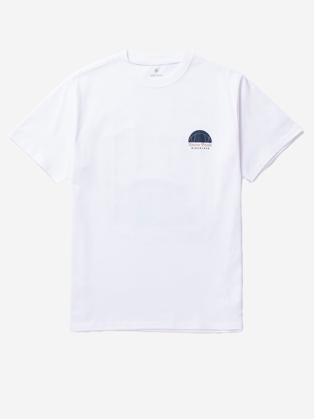 SNOW PEAK T-shirt a stampa Bianco Urbanstaroma