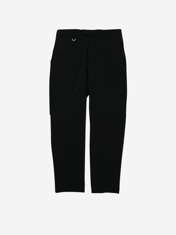 High-waisted pants with pleats