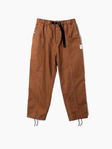 SOUTH2 WEST8 Pantaloni Belted C.S. Marrone