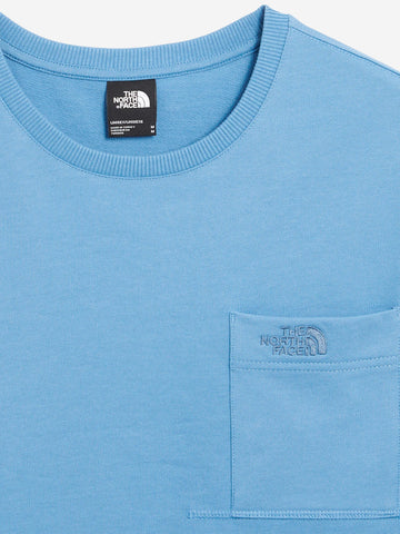 THE NORTH FACE T-shirt Street Explorer con tasca indigo stone Indigo