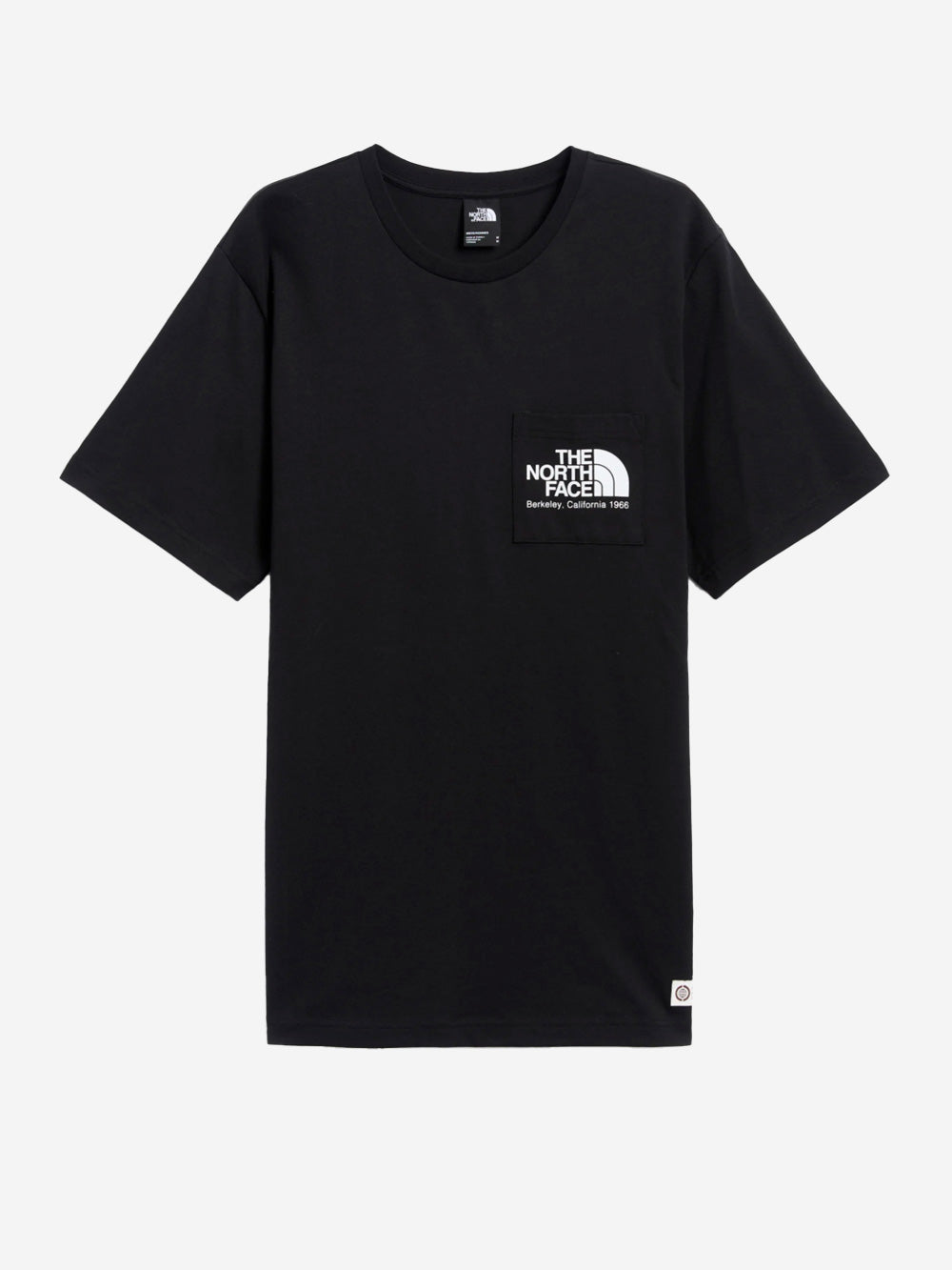 THE NORTH FACE T-shirt Berkeley California pocket nera Nero Urbanstaroma