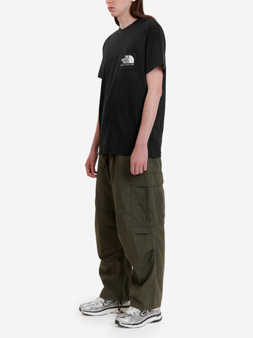 THE NORTH FACE T-shirt Berkeley California pocket nera Nero