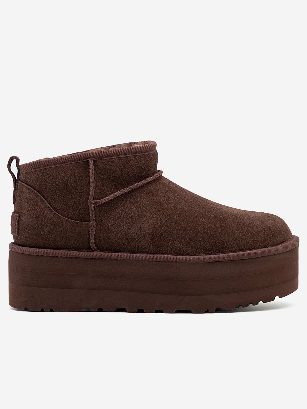 UGG W Stivali Con Plateau Classic Ultra Mini Marrone Urbanstaroma