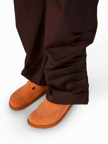 Pants with ruffles