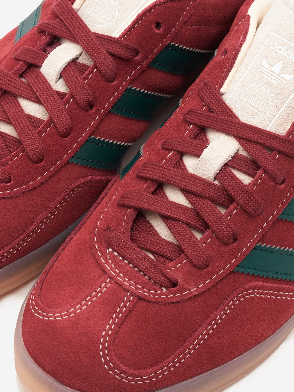 ADIDAS ORIGINALS Gazelle Indoor Shadow Red Rosso Urbanstaroma