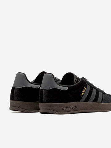 ADIDAS ORIGINALS W Gazelle Indoor in velluto C Black Nero