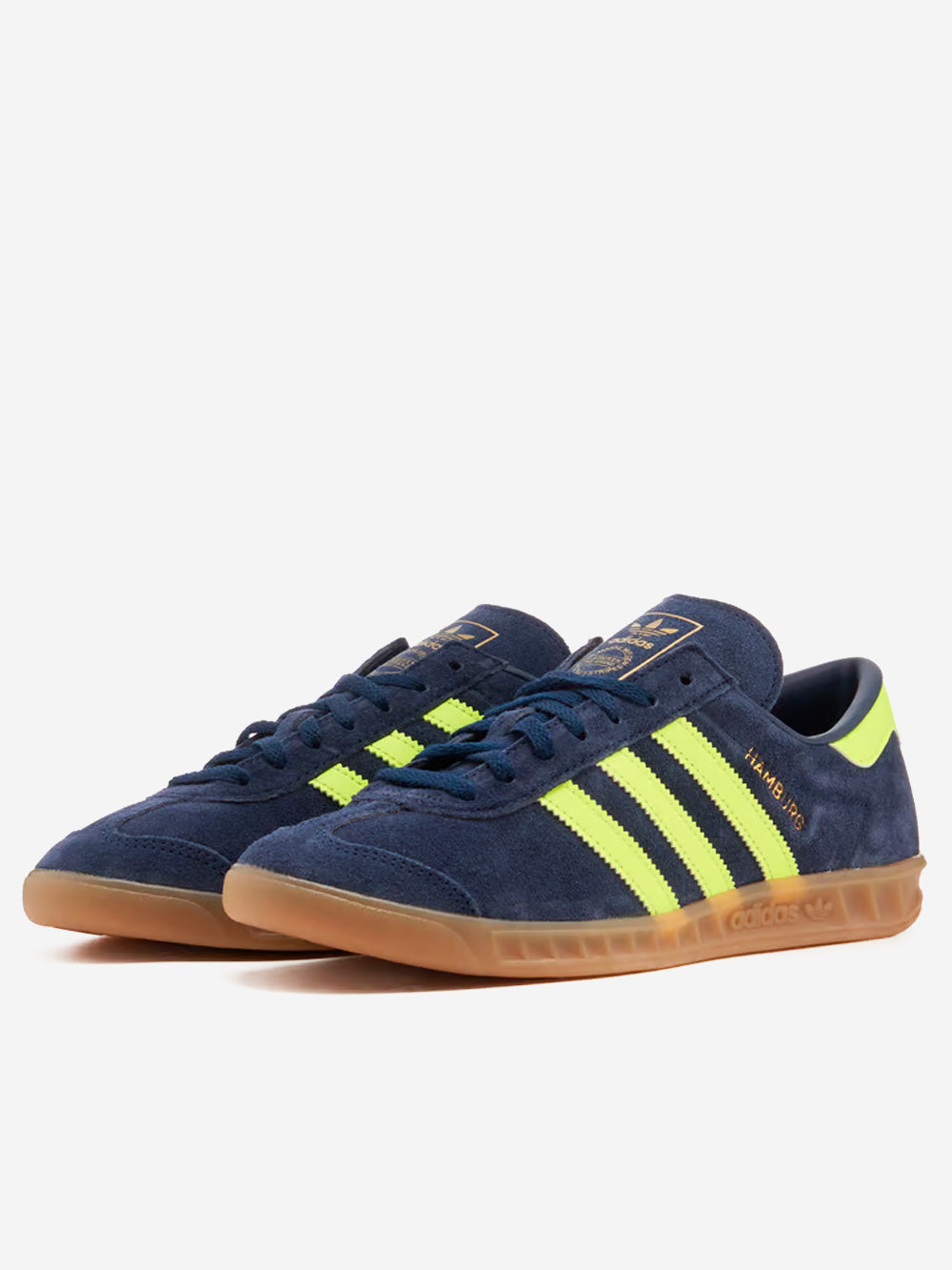 ADIDAS ORIGINALS W Hamburg indigo e gialle Blu Urbanstaroma