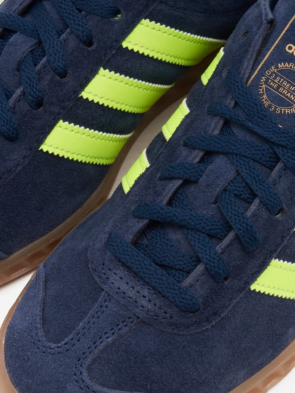 ADIDAS ORIGINALS W Hamburg indigo e gialle Blu Urbanstaroma