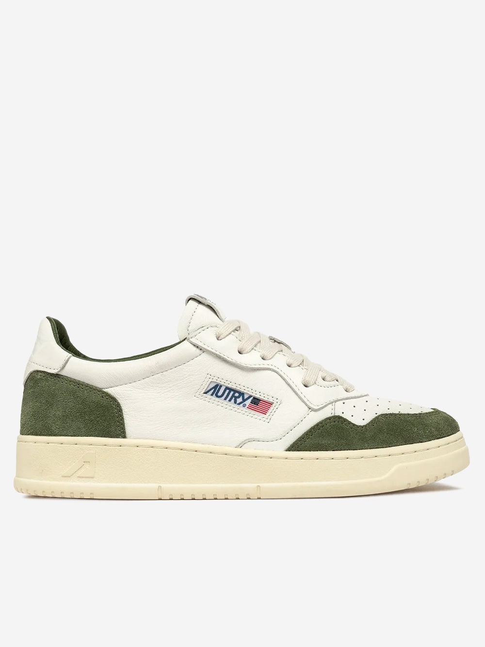 AUTRY M Medalist Low bianche e militare Verde Urbanstaroma