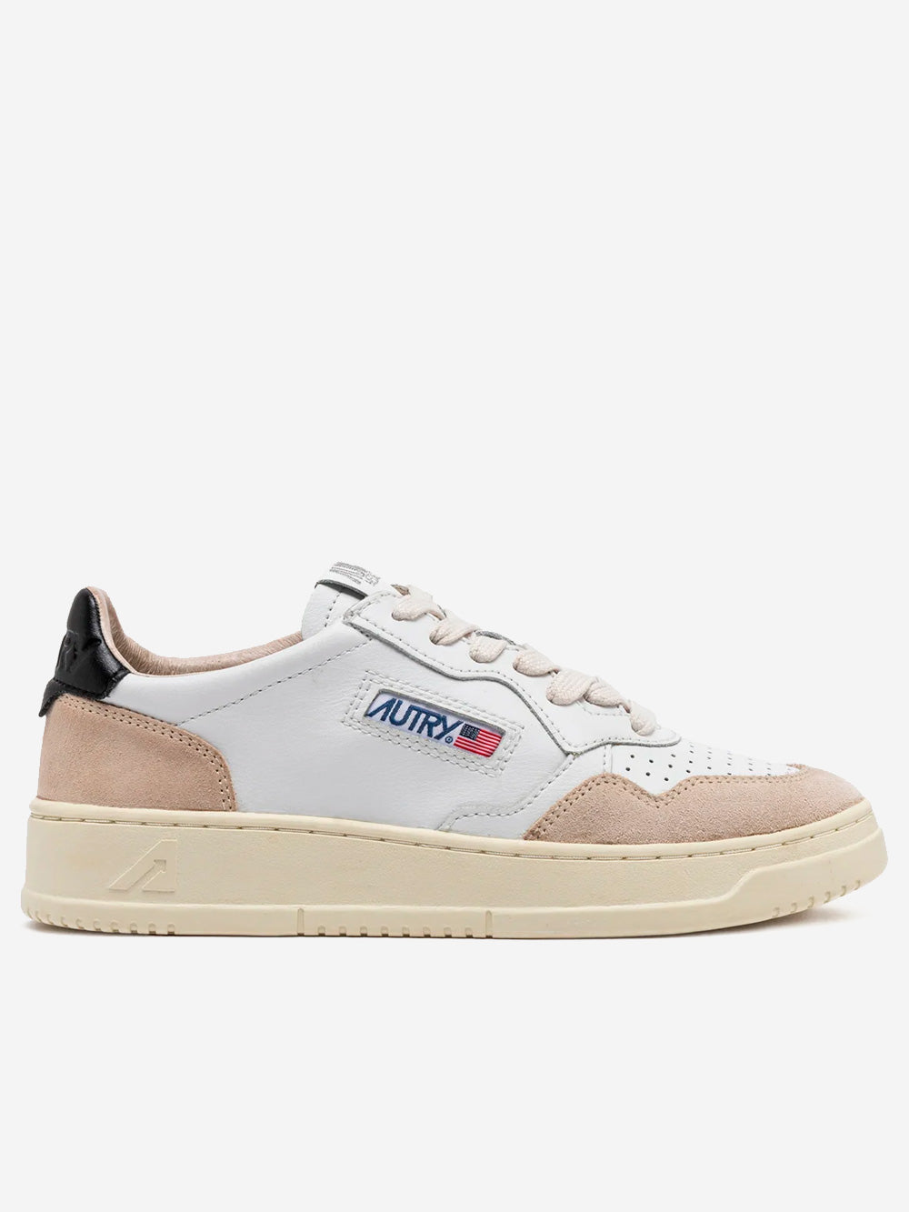 AUTRY Medalist Low Wom bianche e beige Bianco Urbanstaroma