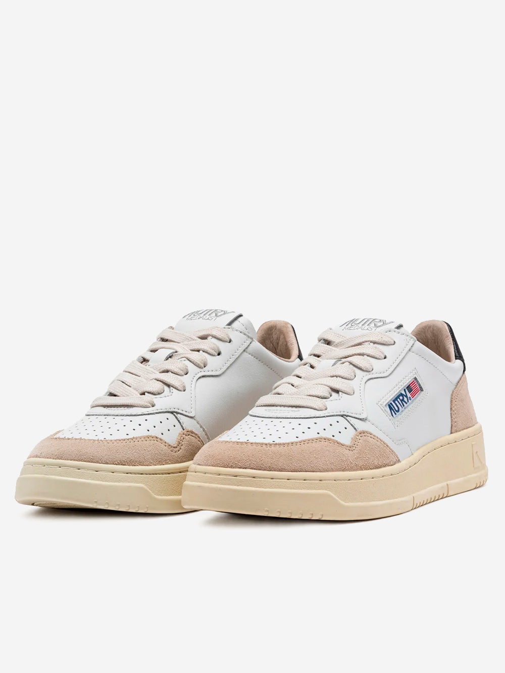 AUTRY Medalist Low Wom bianche e beige Bianco Urbanstaroma