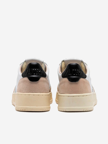 AUTRY Medalist Low Wom bianche e beige Bianco