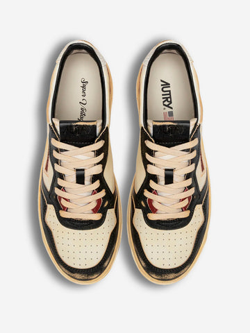 AUTRY Sneakers Super Vintage Low distressed Multicolor