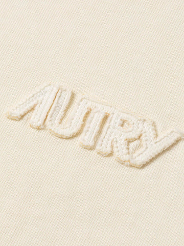 AUTRY T-shirt beige con logo unisex Beige