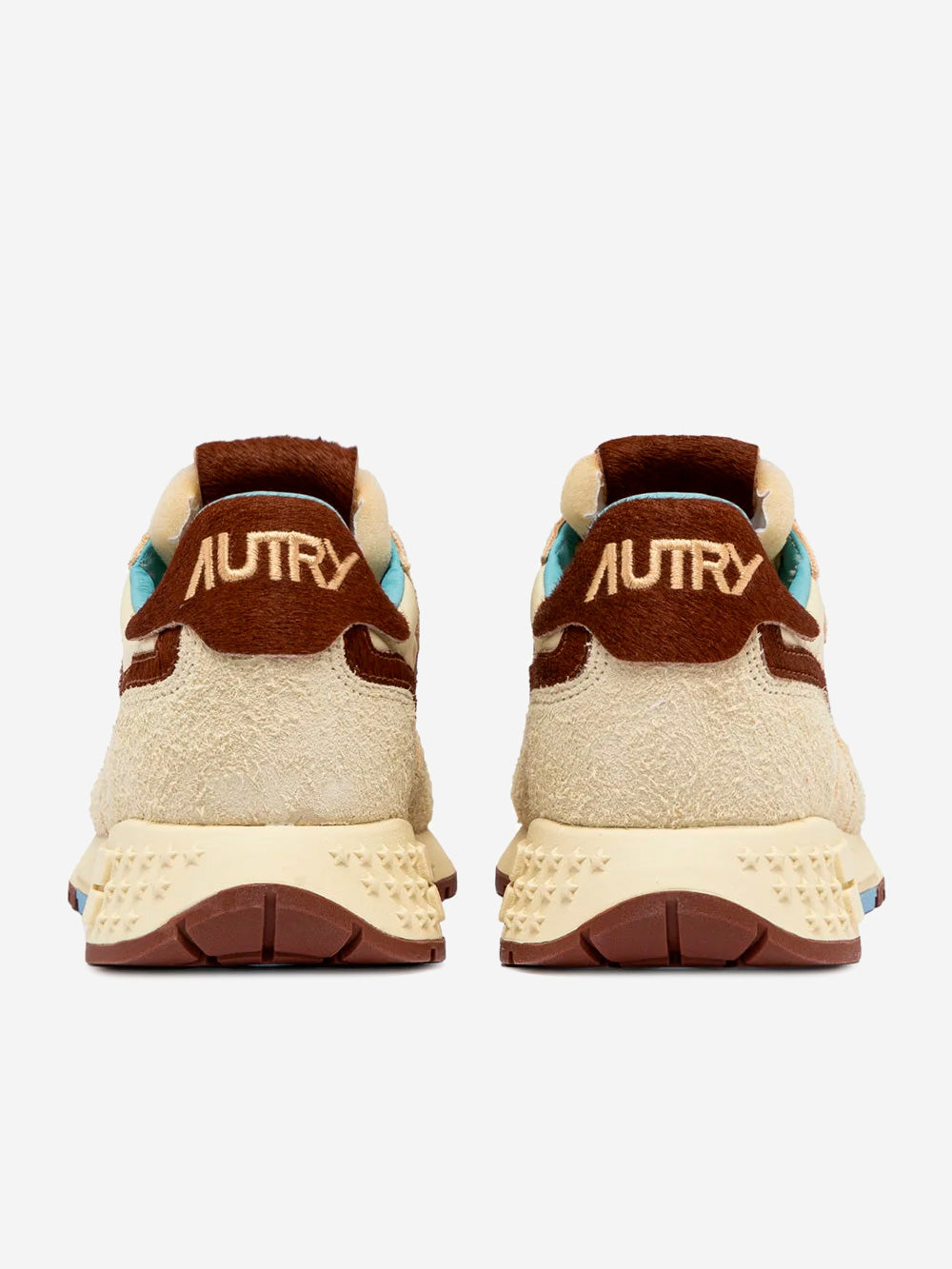 AUTRY M Reelwind Low in suede e nylon beige Beige Urbanstaroma