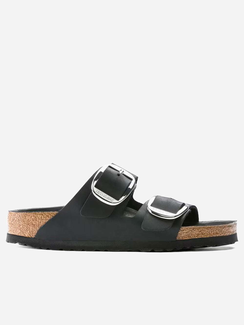 BIRKENSTOCK Arizona Big Buckle nere pelle oliata Nero Urbanstaroma