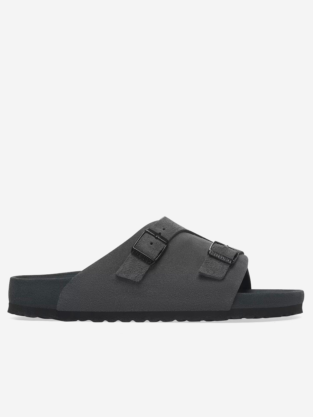 BIRKENSTOCK Zürich Exquiste antracite in suede grigio Urbanstaroma